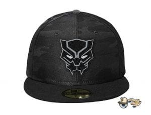 Black Panther 59Fifty Fitted Cap by Team Collective x New Era Front
