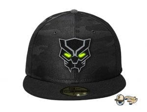 Black Panther 59Fifty Fitted Cap by Team Collective x New Era Glow