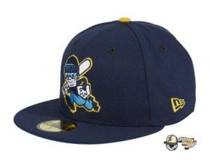 Chamuco Base Stealers Navy 59Fifty Fitted Hat by Chamucos Studio x New Era Left