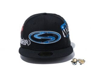 Guccimaze Multi Logo 59Fifty Fitted Cap by Guccimaze x New Era Front