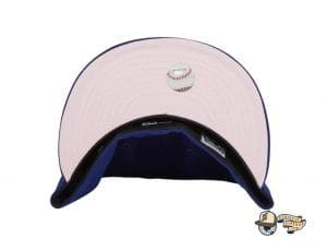 Hat Club Exclusive Texas Rangers 2010 World Series Patch Pink UV 59Fifty Fitted Hat by MLB x New Era Undervisor