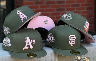 Hat Club Pink Martini MLB September 26 59Fifty Fitted Hat Collection by MLB x New Era