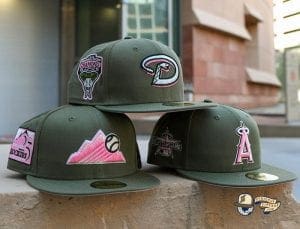 Hat Club Pink Martini MLB September 26 59Fifty Fitted Hat Collection by MLB x New Era Front