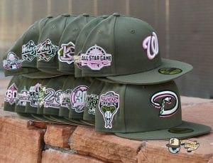 Hat Club Pink Martini MLB September 26 59Fifty Fitted Hat Collection by MLB x New Era Side