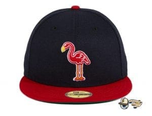 Hat Club Retro MiLB August 31 59Fifty Fitted Hat Collection by MiLB x New Era Flamingos