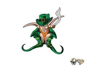 Mcnutts Leprechaun The Town Green Gold 59Fifty Fitted Cap by The Capologists x New Era Design
