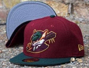 Sneaky Blinders Cardinal Dark Green 59Fifty Fitted Cap by Noble North x New Era Front