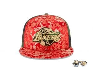 Dragon Satin 59Fifty Fitted Cap Collection by NBA x New Era Lakers