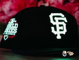 Hat Club Exclusive MLB Side Patch Glow In The Dark 59Fifty Fitted Hat Collection by MLB x New Era Giants