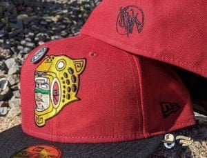 Jag Warrior Sedona Black 59Fifty Fitted Hat by Dankadelik x New Era Back