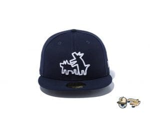 Keith Haring 2020 59Fifty Fitted Cap Collection by Keith Haring x New Era Dog