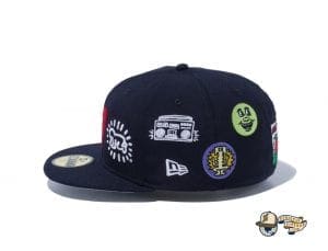 Keith Haring 2020 59Fifty Fitted Cap Collection by Keith Haring x New Era Left