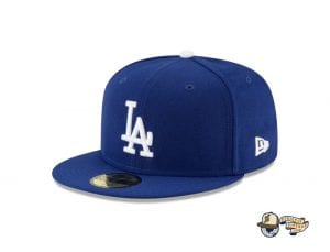 Los Angeles Dodgers World Series Champions Side Patch 59Fifty Fitted Cap by MLB x New Era Left