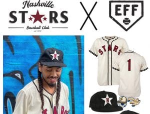 Nashville Stars 2020 Fitted Ballcap by Ebbets Collection