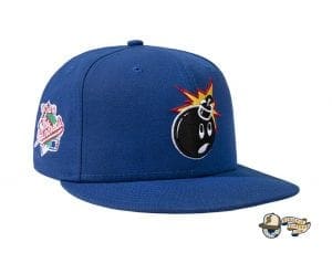Adam Bomb 59Fifty Fitted Cap by The Hundreds x New Era Blue