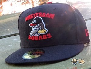 Amsterdam Squabs Black Green UV 59Fifty Fitted Hat by Dionic x New Era Front