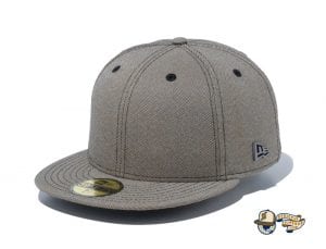 Chambray Metal Logo 59Fifty Fitted Cap by New Era Front