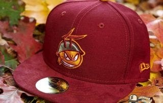 FireAnt Cardinal Suede Visor 59Fifty Fitted Hat by Dionic x New Era