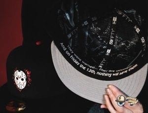 Friday The 13th 40th Anniversary 50Fifty Fitted Hat by Friday The 13th x New Era Undervisor