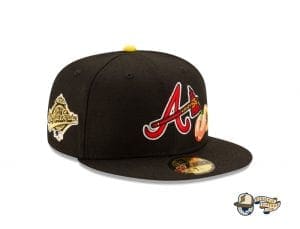 Offset x Atlanta Braves 59Fifty Fitted Cap Collection by Offset x MLB x New Era Black