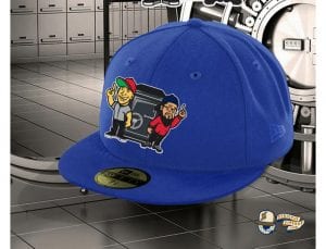 Views From The Vault Light Royal 59Fifty Fitted Cap by Views From The Vault x New Era Front