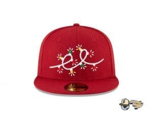 New Era 59fifty FESTIVE FEUD TURKEY vs SANTA Fitted Hat Free delivery