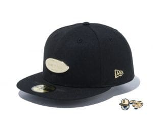 Metal Plate 59Fifty Fitted Cap by New Era Black