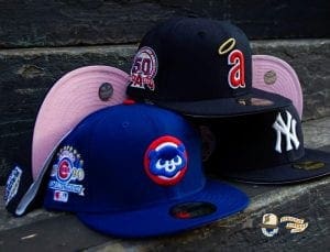 MLB Pink Bottom December 1 59Fifty Fitted Hat Collection by MLB x New Era