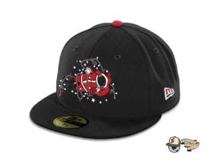 Santa Moonwalker 59Fifty Fitted Cap by The Capologists x New Era Left