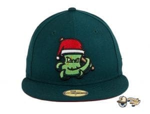 Santa OctoSlugger 59Fifty Fitted Hat by Dionic x New Era Front