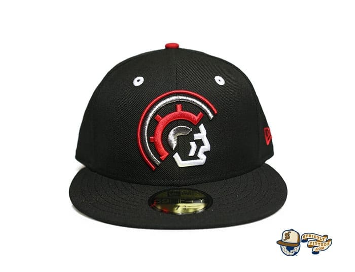 Vanguard Black Red White 59Fifty Fitted Cap by Fitted Hawaii x New Era
