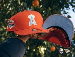 Hat Club Exclusive Frozen Lemonade And Tangerine 59Fifty Fitted Hat Collection by MLB x New Era Tangerine