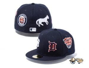 MLB All Over Hits 59Fifty Fitted Cap Collection by MLB x New Era Tigers