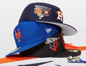 MLB City Patch 59Fifty Fitted Cap Collection by MLB x New Era