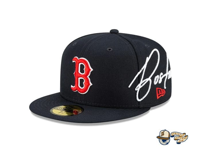 MLB Cursive 59Fifty Fitted Cap Collection by MLB x New Era | Strictly ...