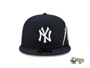 MLB Cursive 59Fifty Fitted Cap Collection by MLB x New Era Yankees