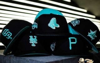 MLB Midnight Mint 59Fifty Fitted Hat Collection by MLB x New Era