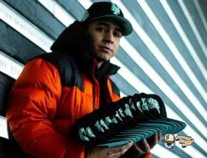 MLB Midnight Mint 59Fifty Fitted Hat Collection by MLB x New Era Right