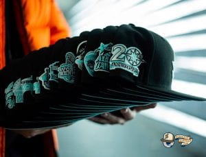 MLB Midnight Mint 59Fifty Fitted Hat Collection by MLB x New Era Side