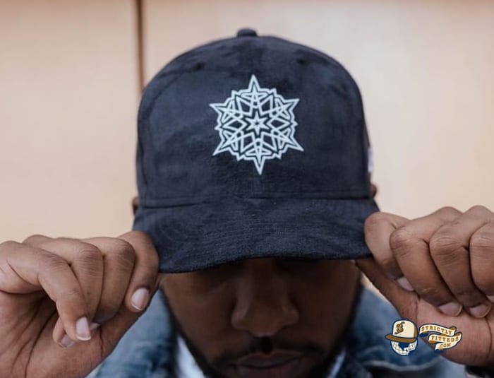 Snowflake Navy 59Fifty Fitted Hat by Dionic x New Era