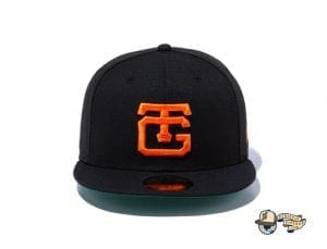 Classic Yomiuri Giants Black Orange 59Fifty Fitted Cap by NPB x New Era Front