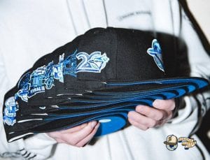 Hat Club Exclusive Blackberry MLB 59Fifty Fitted Hat Collection by MLB x New Era Side