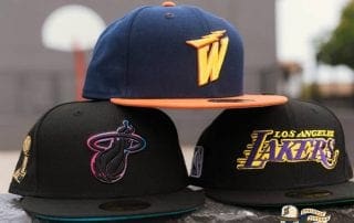 Hat Club Exclusive NBA Swoosh 59Fifty Fitted Hat Collection by NBA x New Era