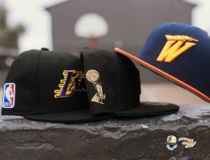 Hat Club Exclusive NBA Swoosh 59Fifty Fitted Hat Collection by NBA x New Era Side