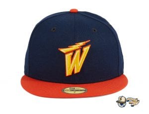 Hat Club Exclusive NBA Swoosh 59Fifty Fitted Hat Collection by NBA x New Era Warriors