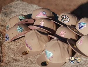 Hat Club Exclusive Sandstorm MLB 59Fifty Fitted Hat Collection by MLB x New Era Front