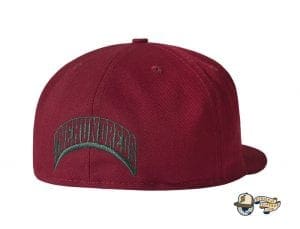 Hyena 59Fifty Fitted Cap by The Hundreds x New Era Burgundy
