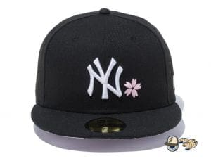 New York Yankees Sakura 59Fifty Fitted Cap by MLB x New Era Front
