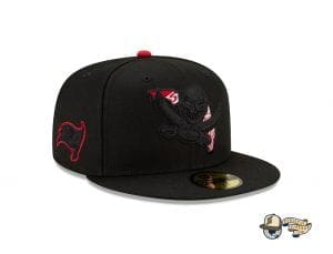 NFL State Logo Reflected 59Fifty Fitted Cap by NFL x New Era Buccaneers