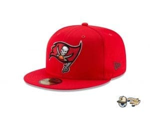 Tampa Bay Buccaneers Super Bowl LV Champions Side Patch 59Fifty Fitted Cap by NFL x New Era Left